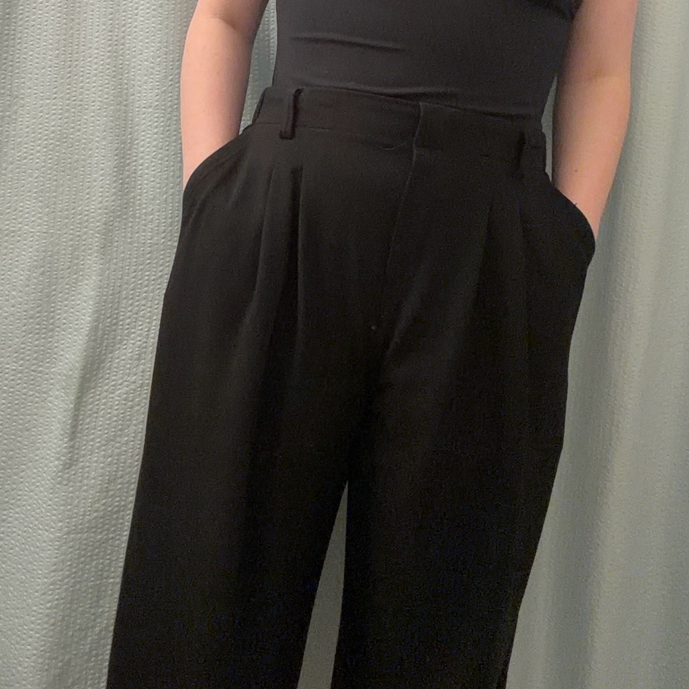 HALARA Black Wide Leg Women's Pants